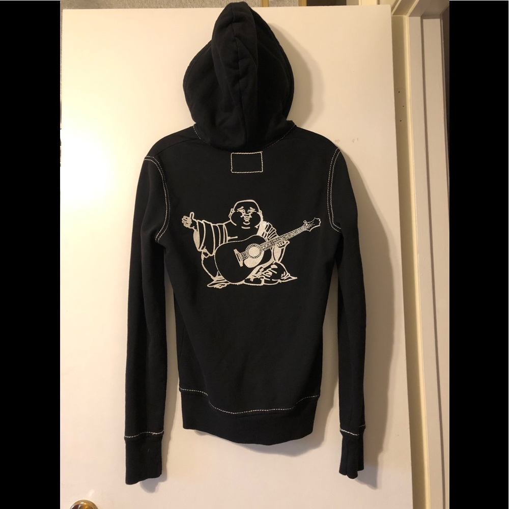 True Religion Buddha Studded Sweatshirt
